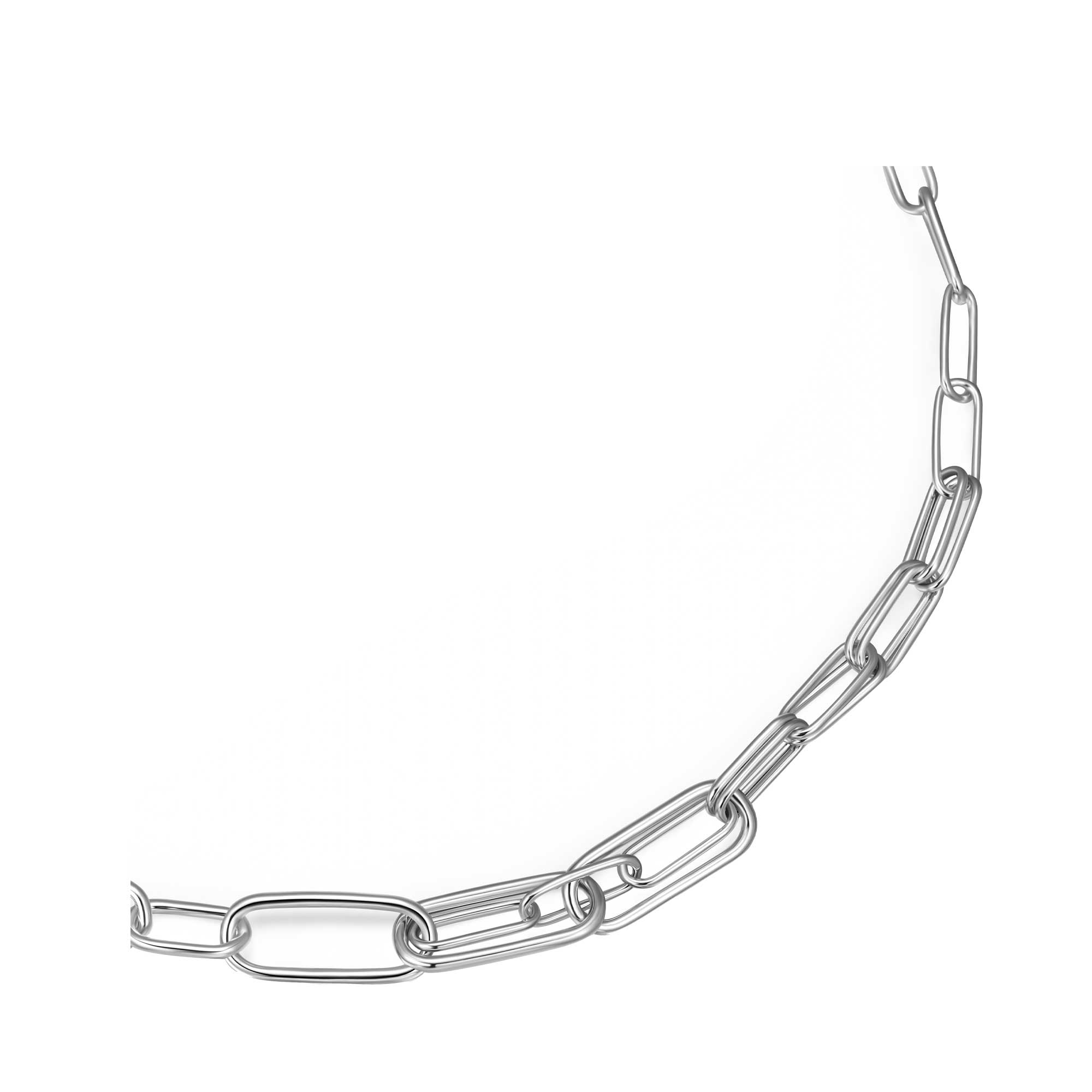 Vinctum silver necklace with short chain - Image 2