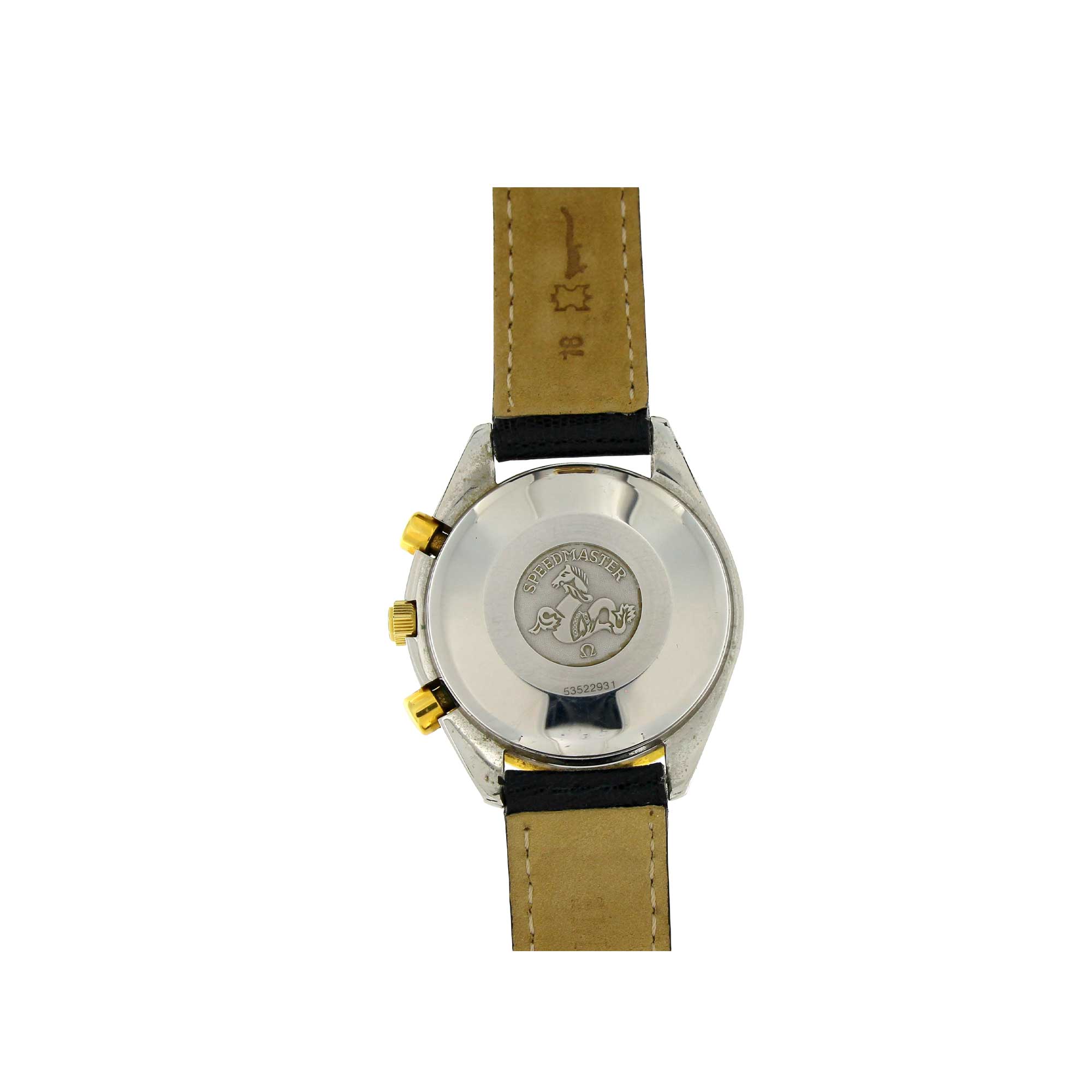 Omega steel and gold watch - Image 2