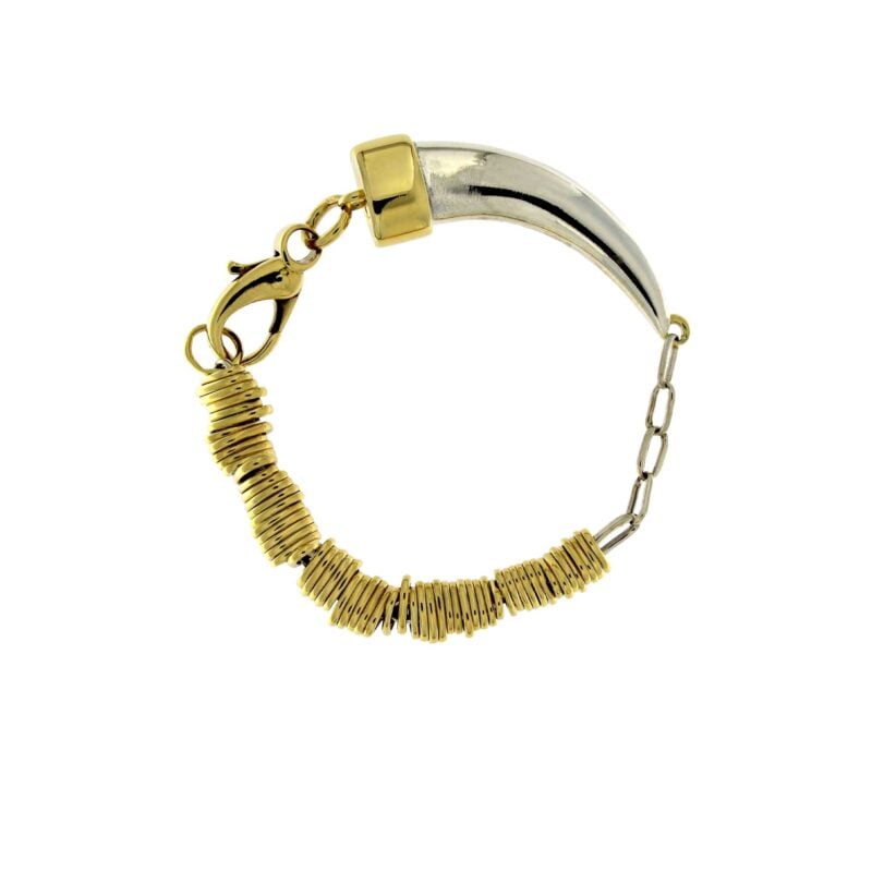 BRACCIALE POMELLATO ORO E ARGENTO