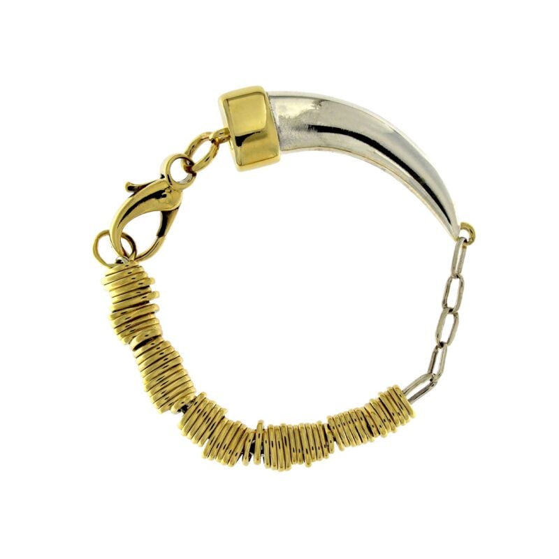 BRACCIALE POMELLATO ORO E ARGENTO