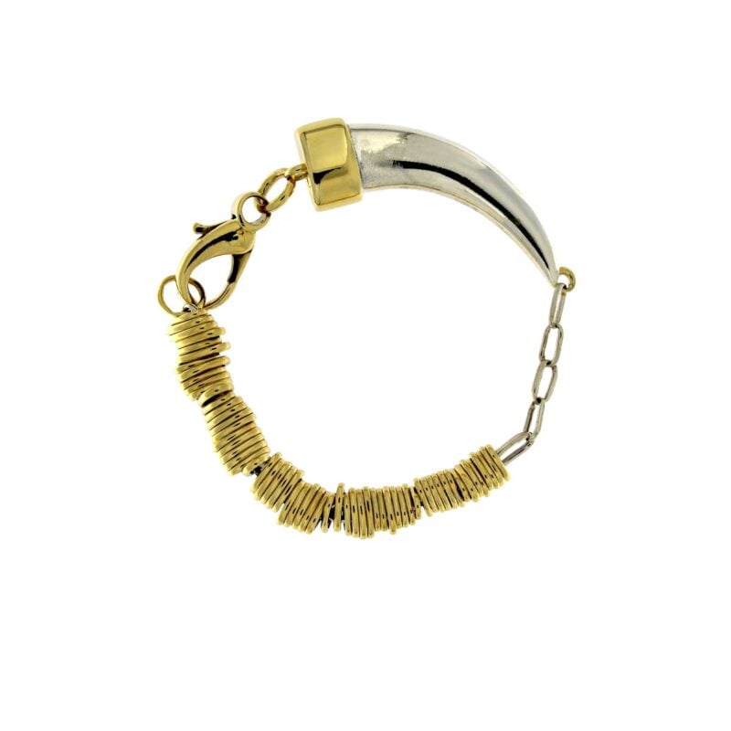 BRACCIALE POMELLATO ORO E ARGENTO