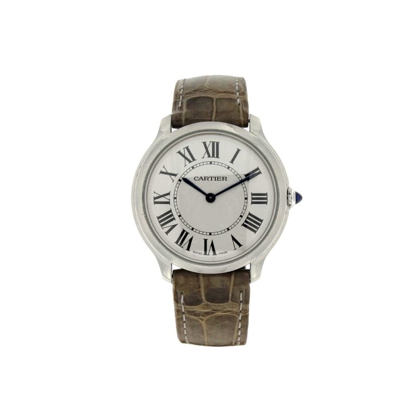 Cartier ronde must acciaio 